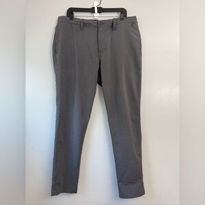 Zella Men’s Gray Training Pants Size 36 Performance Activewear New